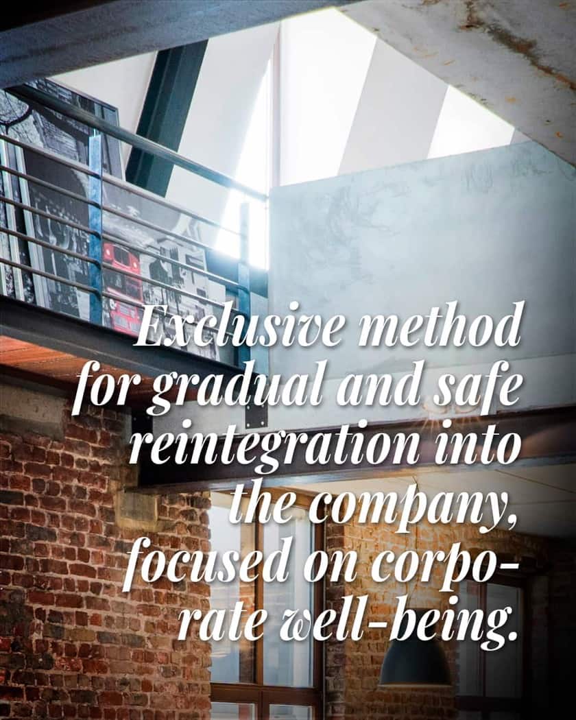 Innovative corporate well-being webinar dedicated to employee reintegration after long absences